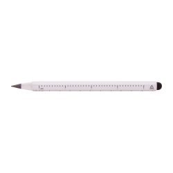 pero bez inkoustu s pravítkem