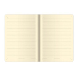 Zápisník Flip B6 linkovaný - hnědo/hnědá