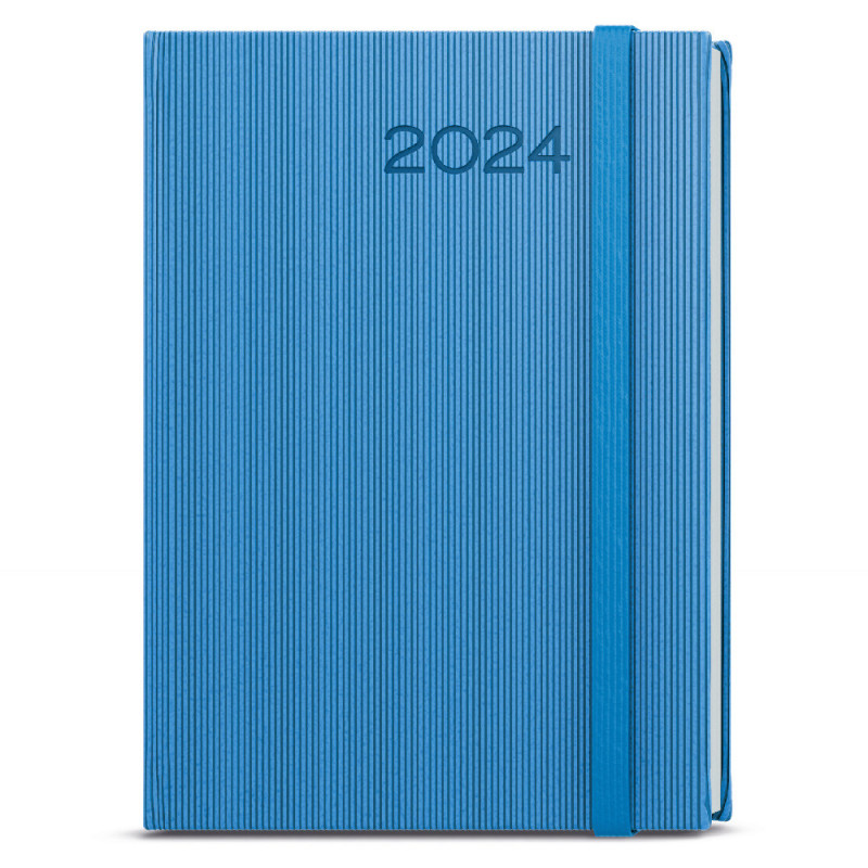 Týdenní diář 2024 Oskar Vigo A5 - Modrá