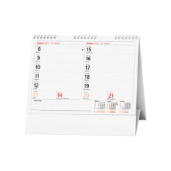 Stolní kalendář 2024 Pracovní kalendář Čtrnáctidenní
