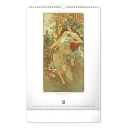 Nástěnný kalendář 2024 Alfons Mucha
