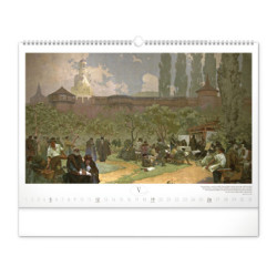 Nástěnný kalendář 2024 Slovanská epopej - Alfons Mucha 