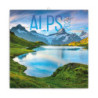 Nástěnný poznámkový kalendář 2024 Alpy 