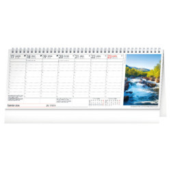 Stolní kalendář 2024 Plánovací daňový s fotkami 