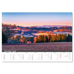 Nástěnný kalendář 2024 - Česká krajina