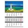 Nástěnný kalendář 2024 - Pobřeží  – 3měsíční/Pobrežie – 3mesačné 