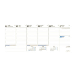 Stolní kalendář 2024 - Plánovací kalendář MODRÝ