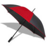 DAVOS automatický deštník, černá/červená