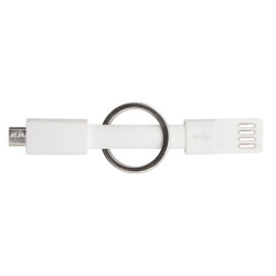 HOOK UP přívěsek s USB, bílá