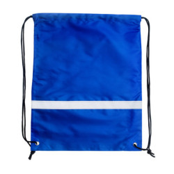 PROMO REFLECT stahovací batoh s reflexním páskem, modrá