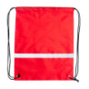 PROMO REFLECT stahovací batoh s reflexním páskem, červená