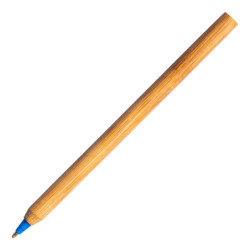 CHAVEZ kuličkové pero z bambusu, modrá