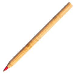 CHAVEZ kuličkové pero z bambusu, červená