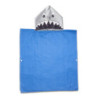 SHARKY ručník s kapucí, modrá