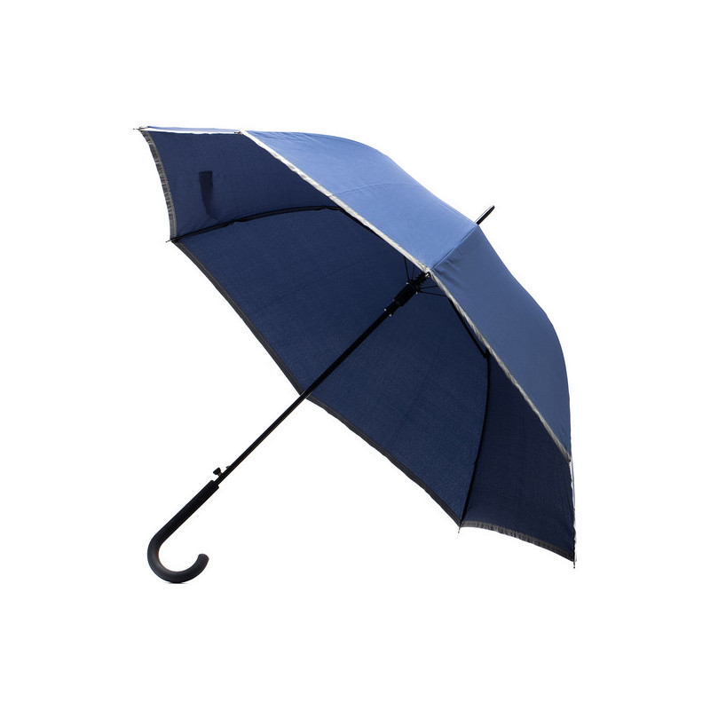 REFU automatický deštník s reflexním lemem, modrá