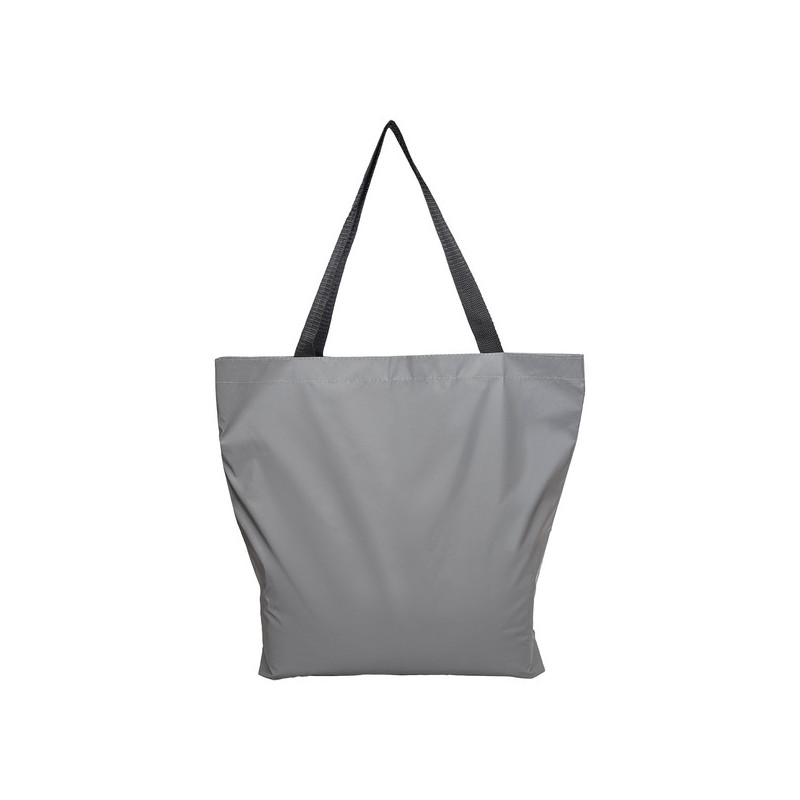 MANGALIA reflexní nákupní taška, stříbrná