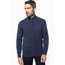Pánský svetr na zip Premium cardigan - Výprodej