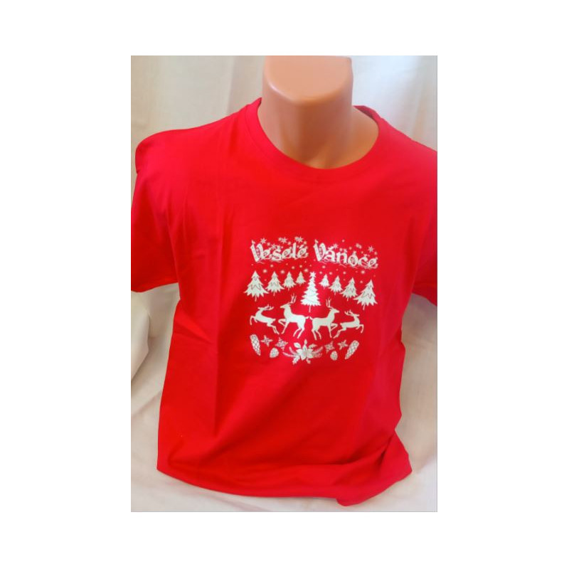 Unisex tričko - Veselé Vánoce