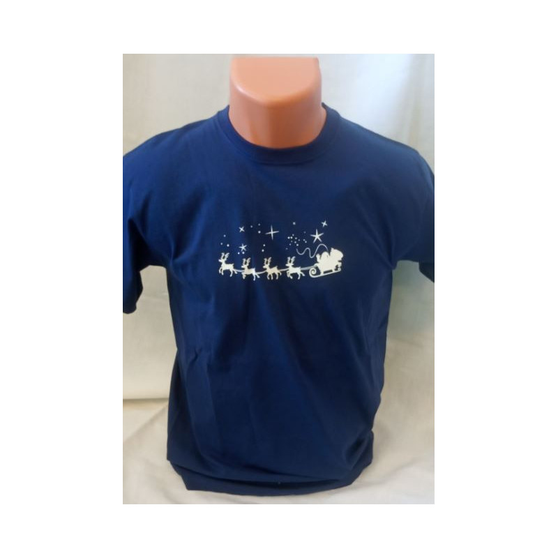 Unisex tričko - Sobí spřežení se sáňkami