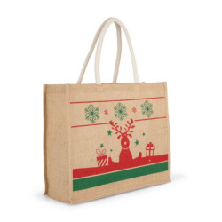 Nákupní taška s vánočními vzory