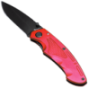 SCHWARZWOLF MATRIX Zavírací nůž s pojistkou, červený