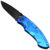 SCHWARZWOLF MATRIX Zavírací nůž s pojistkou, modrý