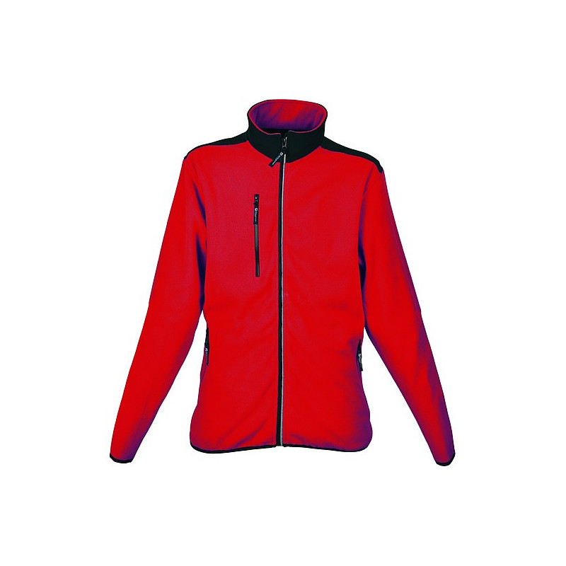 SCHWARZWOLF BESILA dámská fleece mikina, červená XL
