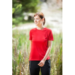SCHWARZWOLF COOL SPORT WOMEN funkční tričko, červená XXL