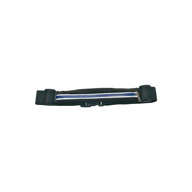 SCHWARZWOLF RAVIK Multifunkční elastický pás s kapsou, modrý