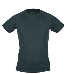 SCHWARZWOLF PASSAT MEN funkční tričko, černé prošívání, S