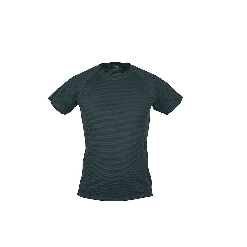 SCHWARZWOLF PASSAT MEN funkční tričko, černé prošívání, L