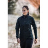 SCHWARZWOLF BESILA dámská fleece mikina - bez reflexního proužku, černá XL