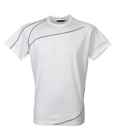 SCHWARZWOLF RILA MEN funkční tričko, bílé S