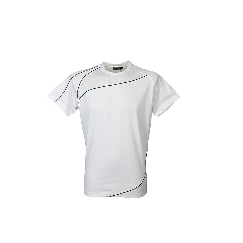 SCHWARZWOLF RILA MEN funkční tričko, bílé M