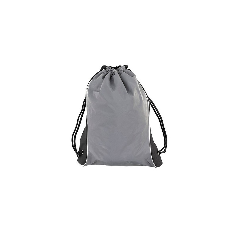 SCHWARZWOLF DENISON Reflexní stahovací batoh, šedý/černý