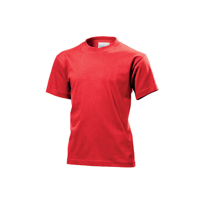 Tričko STEDMAN CLASSIC JUNIOR barva červená L, 164 - 152 cm