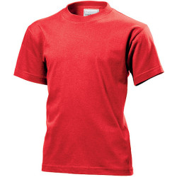 Tričko STEDMAN CLASSIC JUNIOR barva červená XL, 158 - 164 cm