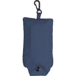 JASMÍNA Nákupní taška skládací s karabinkou, námořní modrá
