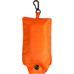 JASMÍNA Nákupní taška skládací s karabinkou, oranžová