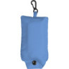 JASMÍNA Nákupní taška skládací s karabinkou, světle modrá