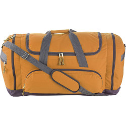 TUVALU Sportovní a cestovní taška s popruhem přes rameno, oranžová