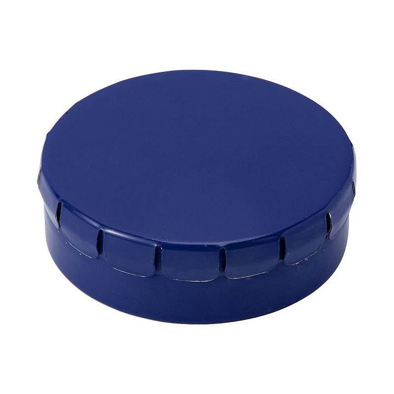 KAPSÍK Kovová krabička s mentolovými bonbony, cca 40 ks, modrá