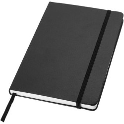 KALON Zápisník A5 se záložkou, 80 stran, černý