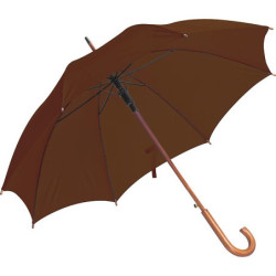 SERGAR Automatický holový deštník, hnědý