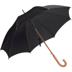 SERGAR Automatický holový deštník, černý