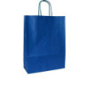 ANKA 23 Papírová taška 23 × 10 × 32 cm, kroucená držadla, modrá