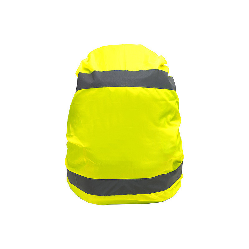 REMBA Vysoce viditelný obal na batoh s reflexními pruhy, žlutý