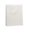 KOFIRA Papírová taška 32 x 13 x 40 cm, lamino lesk, bílá