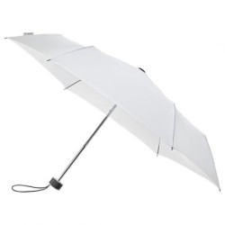 BESIR Skládací ultra lehký deštník s odlehčenou konstrukcí, bílý