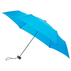 BESIR Skládací ultra lehký deštník s odlehčenou konstrukcí, světle modrý